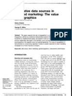 Journal of Targeting, Measurement and Analysis For Marketing Dec 2005 14, 1 ABI/INFORM Global