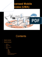 Unlicensed Mobile Access (UMA)