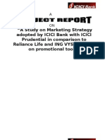 Icici Bank Project Report