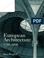 Barry Bergdoll - European Architecture 1750-1890