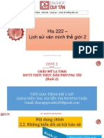 HIS+222 Lich+Su+Van+Minh+the+Gioi+2 2020S Lecture+Slide 2 2