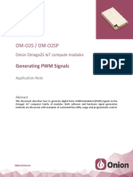 Omega2S App Note - Generating PWM Signals