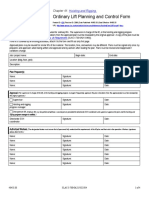 Hoisting Form Lift Plan