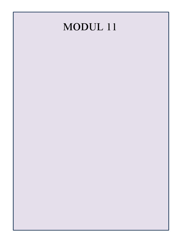 Modul 11 (KD 3.7 & 4.7) | PDF