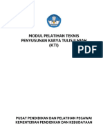 Ilmiah - Modul Pelatihan Teknis Penyusunan KTI (2018)