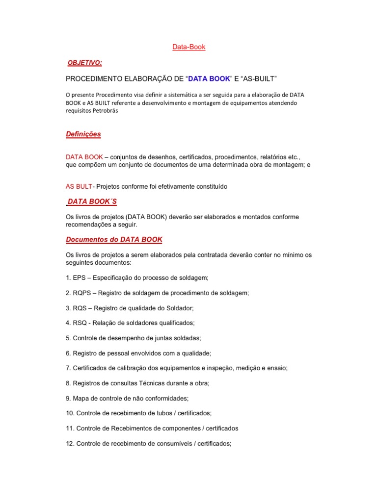 Data Book | PDF