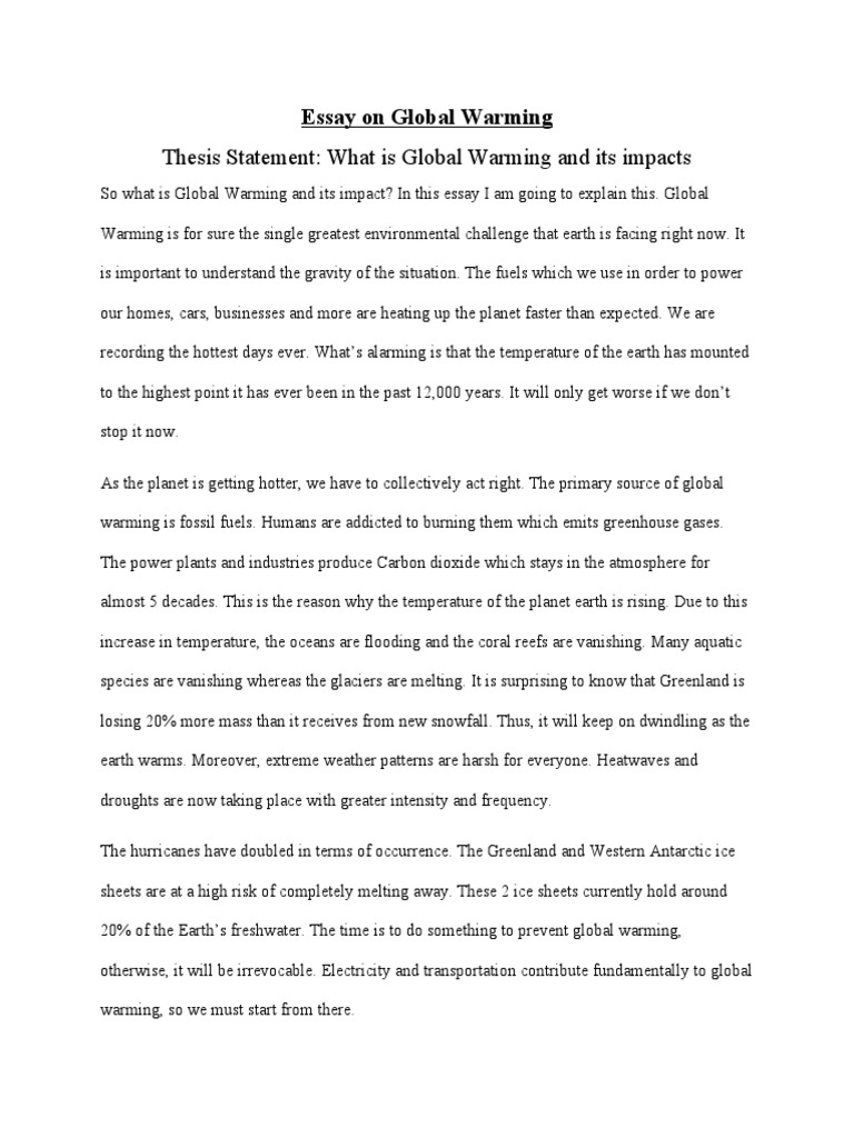 Kimpton earth change essay picture