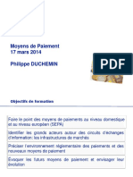 Moyens de Paiement 17 Mars 2014 Philippe DUCHEMIN