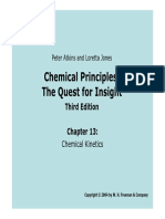 Chemical Principles: The Quest For Insight: Third Edition Chemical Kinetics