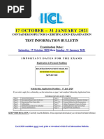 ISO Container Inspection Checklist | PDF | Unrest