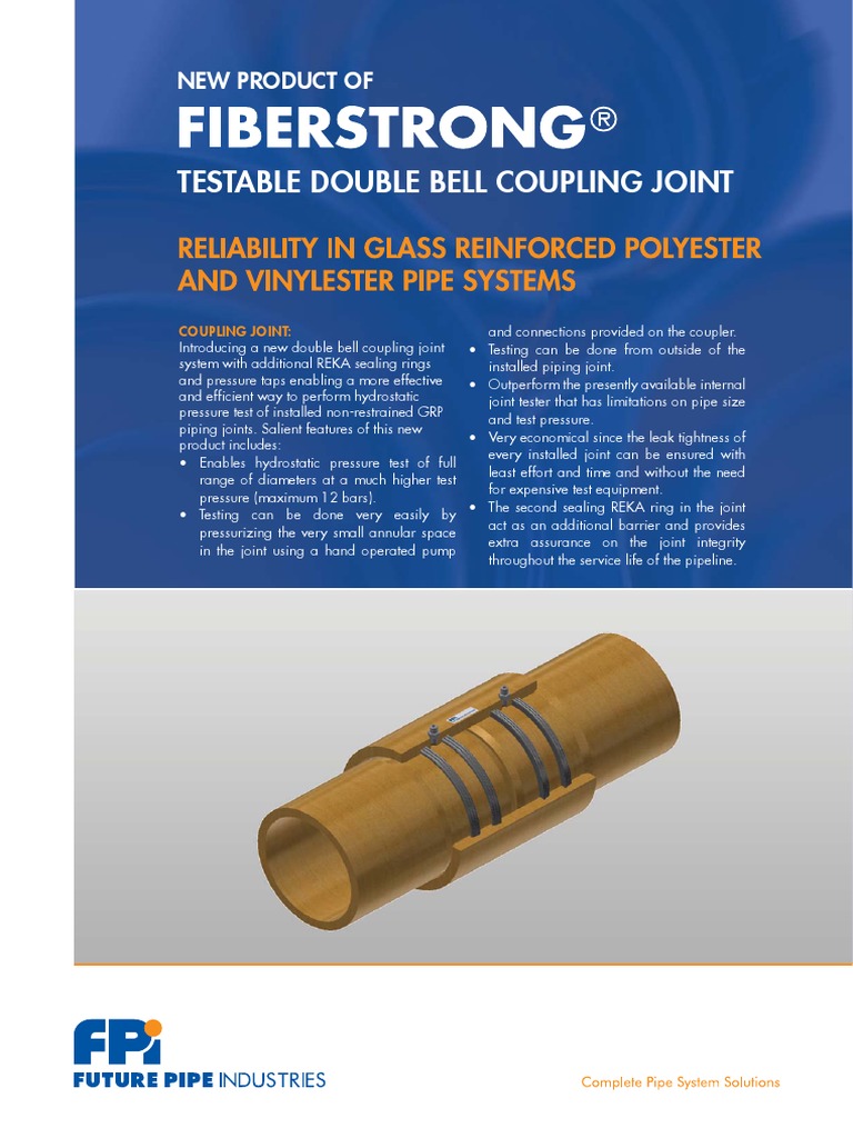 A New Double Bell Coupling Joint Enables Effective Hydrostatic Testing