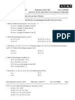 Final Exam Semester 1/2020 Math 1 Class G.10