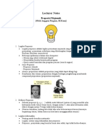 3 - Lecture Note 3 - Proposisi Majemuk