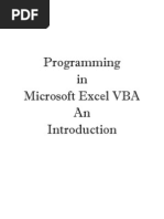 ProgrammingInExcelVBA AnIntroduction