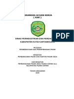 2.a KAK Fisik Pembangunan Pasar Desa Muara Kaman Ulu