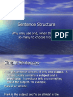 Sentence Structure1