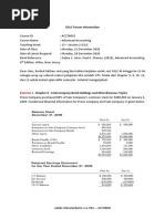 Soal GSLC-13 Advanced Accounting