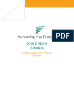 2019 DREAM Scholars: Student Engagement Program