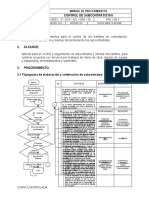 P-Control de Subcontratistas