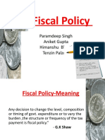 Fiscal Policy Param......................
