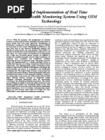 Design and Implementation of Real Time Transformer Health Monitoring System Using GSM Technology