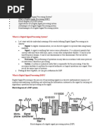 What Is A Digital Signal Processing System?