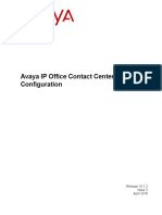 Avaya IP Office Contact Center Reference Configuration: Release 10.1.2 Issue 3 April 2018