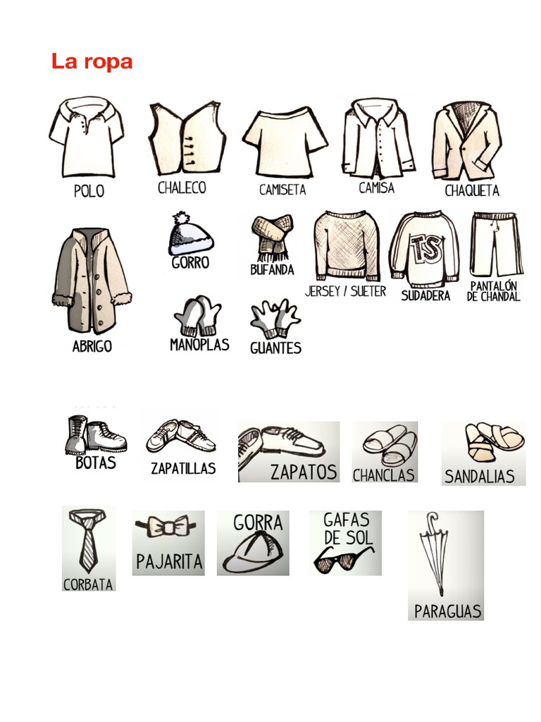 Guía Completa sobre Ropa y Estilos | PDF