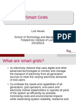 Smart Grids: Luís Neves School of Technology and Management Polytechnic Institute of Leiria 2013/2014