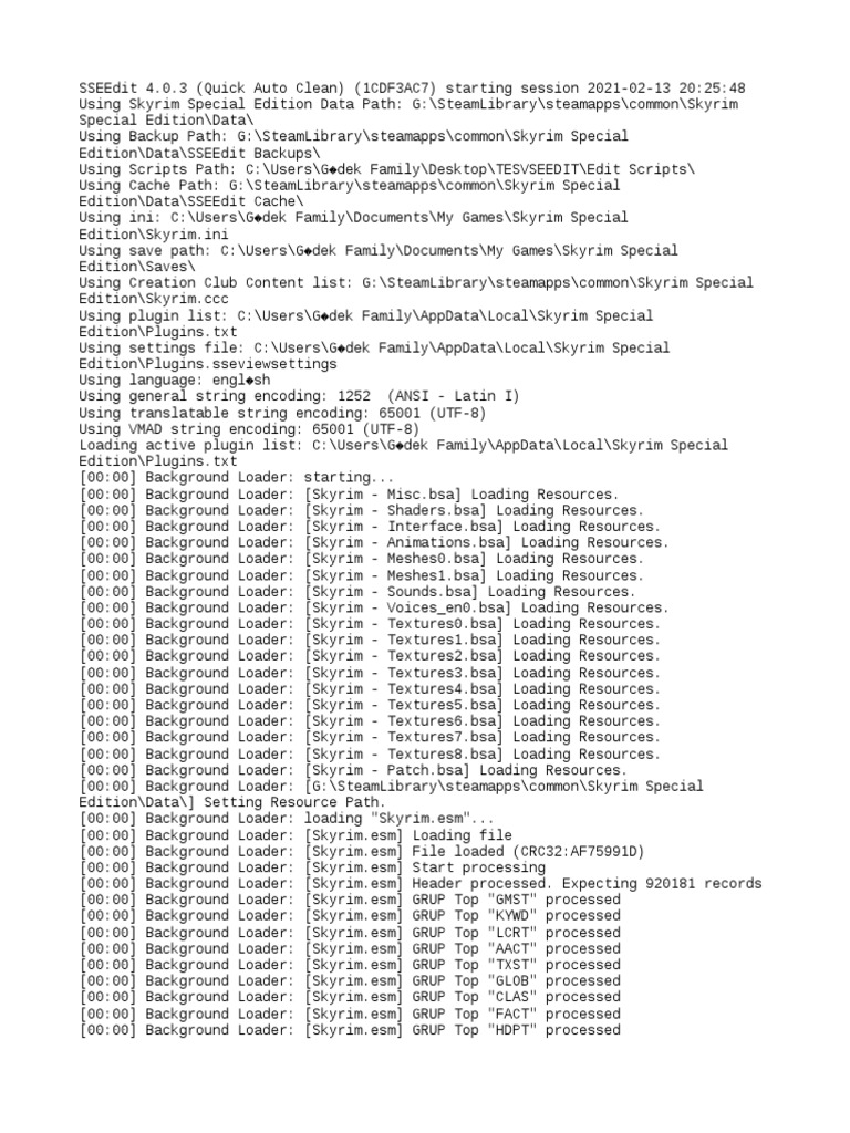 SSEEdit 4.0.3 Quick Auto Clean Guide | PDF | Text File | Information Age