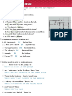 GRAMMAR: There is/There are; Yes/No questions; prepositions of place