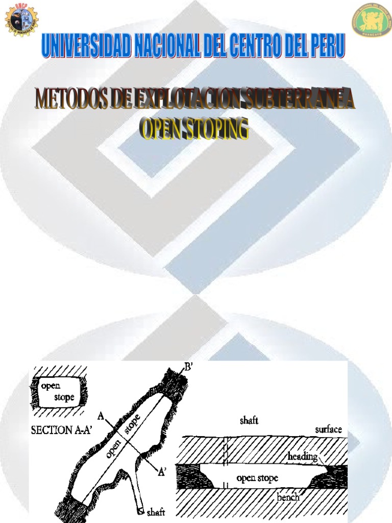 Open Stoping | PDF