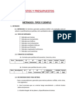 TEMA N°3 - COSTOS Y PRESUPUESTOS -2021