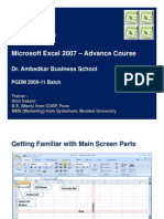 MS Excel Notes