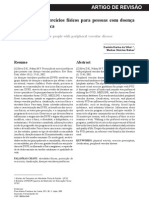 Prescrição de Exercícios Físicos para Pessoas Com Doença Vascular Periférica