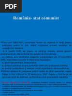 ROMANIA STAT COMUNIST