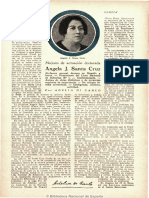 Angela Santa Cruz en Caras y Caretas 23 de Junio de 1934,