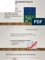 El Proceso de Administracion Estrategica