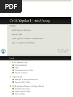 yana Celik Yapilar Ders Notlari | PDF