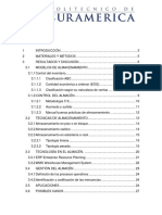 Documento Institucional - Estructura y Capacidad de Almacenaje