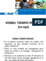 Verbo en Tiempo Pasado 2ª Clase-basico II