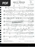 Frank Martin Ballade for Saxophone | PDF