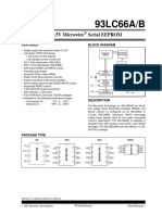 93LC66A/B: 4K 2.5V Microwire Serial EEPROM