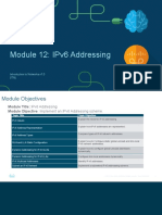 Module 12 IPv6 Addressing