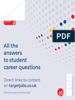All The Answers To Student Career Questions: Direct Links To Content On Targetjobs - Co.uk