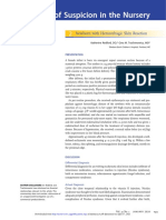 Index of Suspicion in The Nursery: Newborn With Hemorrhagic Skin Reaction