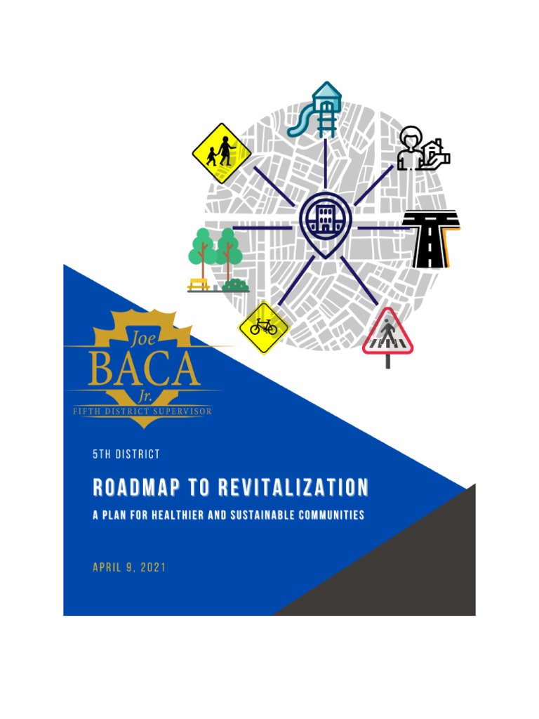 Roadmap To The Revitalization: A Plan For Healthier and Sustainable ...