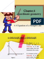 Chapter 6 Coordinate Geometry