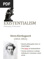 EXISTENTIALISM in Education