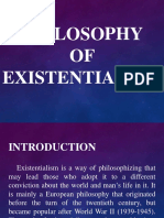 Exitentialism Philosophy